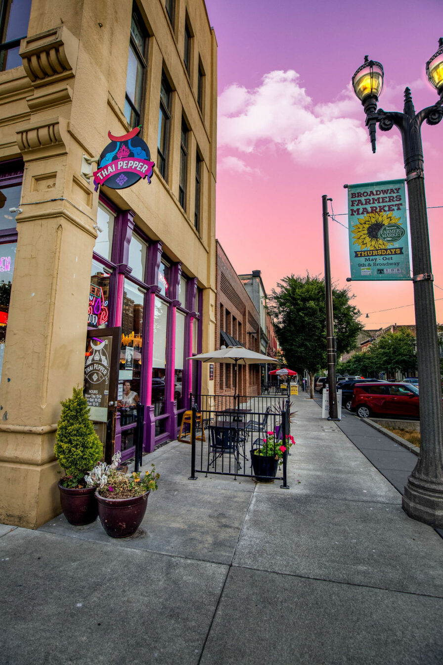 Thai Pepper thai restaurant on pacific ave in downtown tacoma wa