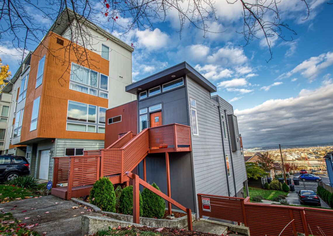 Homes in Tacomas Hillside Neighborhood