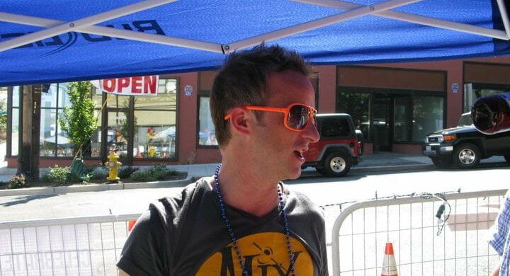 Brock Leach at Tacoma Pride Block Party