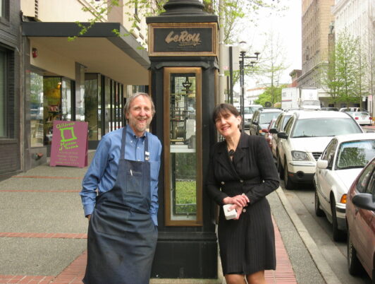 Steph Farber and Phyllis Le Roy Jewelers