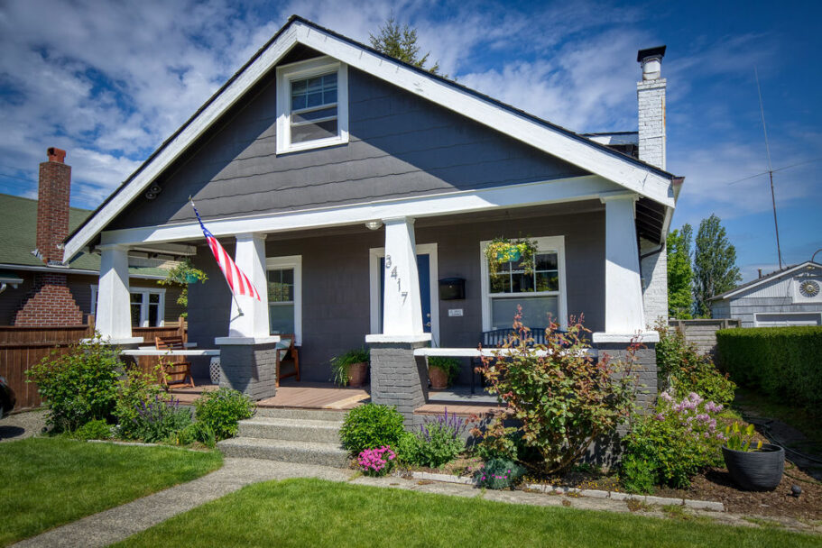 Crafstman Home on Mckinley HIll in Tacoma, WA